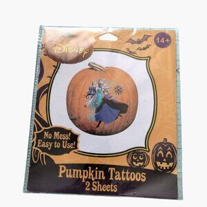 Disney Frozen Pumpkin Tattoos Halloween Party Elsa Anna Olaf